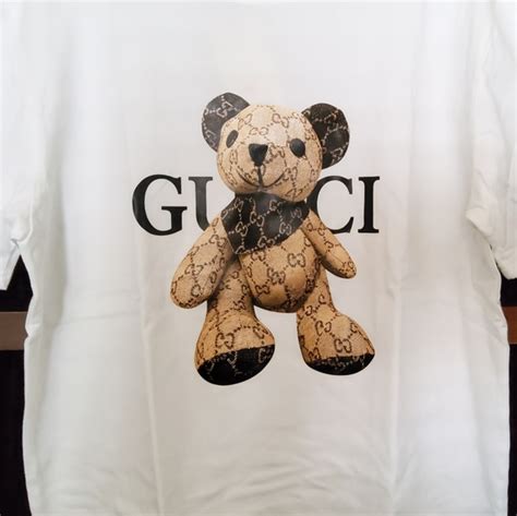 replica gucci teddy bear shirt|gucci teddy bear sweater.